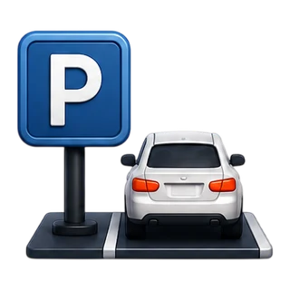 Parking and maneuvering use case icon