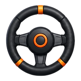 Driving school practice use case icon